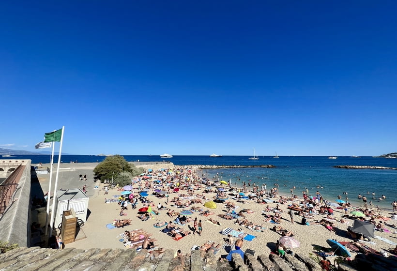 Plage de la Gravette, Antibes 