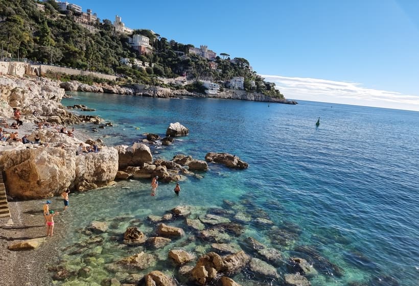 Plage de la Reserve, Nice French Riviera