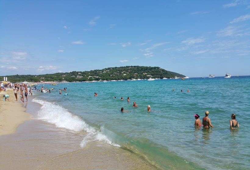 Plage Pampalonne, Saint Tropez, French Riviera