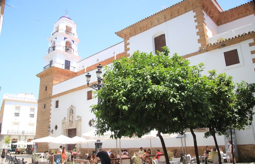 The Convent of San Agustín in cadiz-spain 