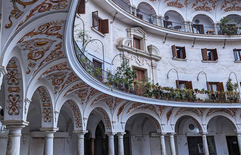 plaza del cabildo in spain