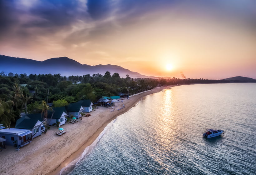 Maenam Beach on Koh Samui